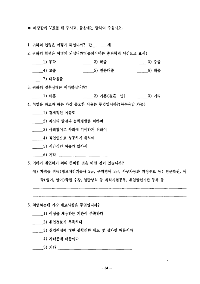 1994_여성취업준비교육프로그램개발_한국여성개발원무료직업안내소구직자구인자요구를중심으로.pdf