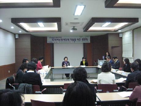 2010 지방선거와 지역여성정책의제 개발을 위한 토론회