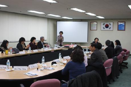 베트남 가족여성연구원(본원 MOU기관) 연구방문단 연구교류회 개최