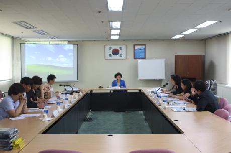 베트남 여성연맹 부주석(Hoang Thi Ai Nhien)방문단과 본원 연구진 간담회 개최