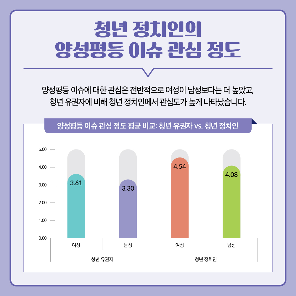 청년 정치인의 성평등 의식과 정치문화