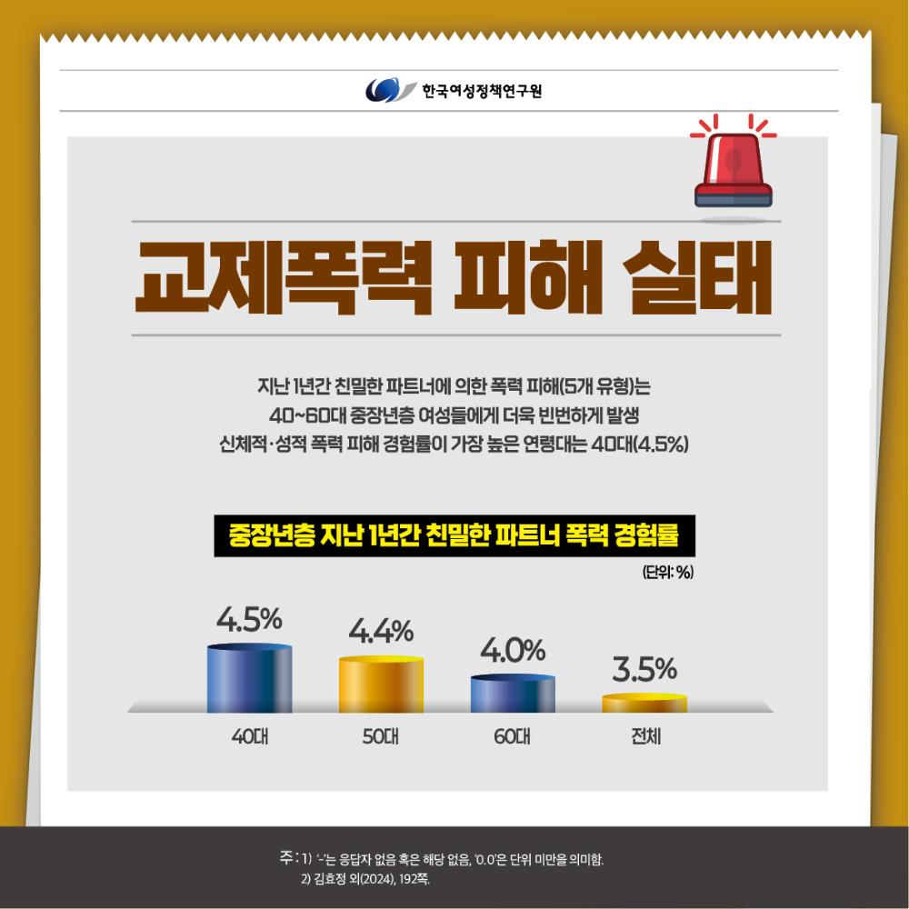 친밀한 관계에서의 여성폭력,  개인의 문제가 아닙니다