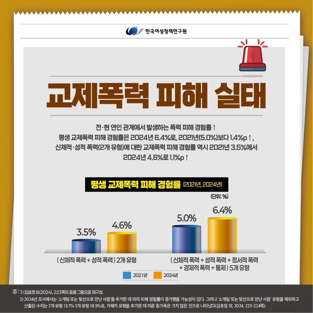 친밀한 관계에서의 여성폭력,  개인의 문제가 아닙니다