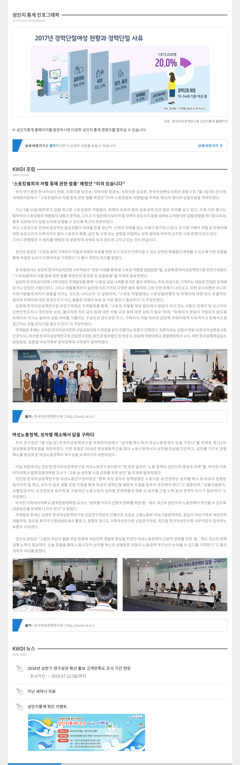 KWDI 뉴스레터 발간물 내용